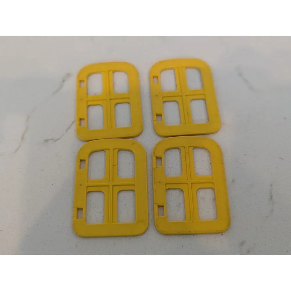 Lego Yellow Doors Different Sizes Replacements 11pc